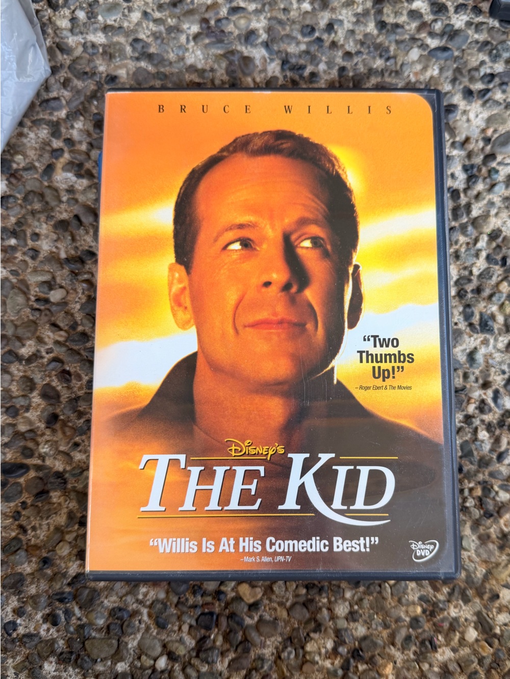EUC Disney The Kid DVD - Orange and Yellow Cover